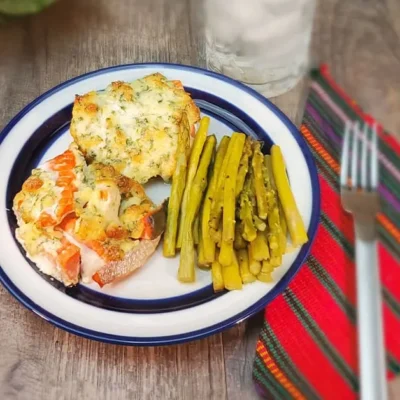 Parmesan And Parsley Crust Salmon