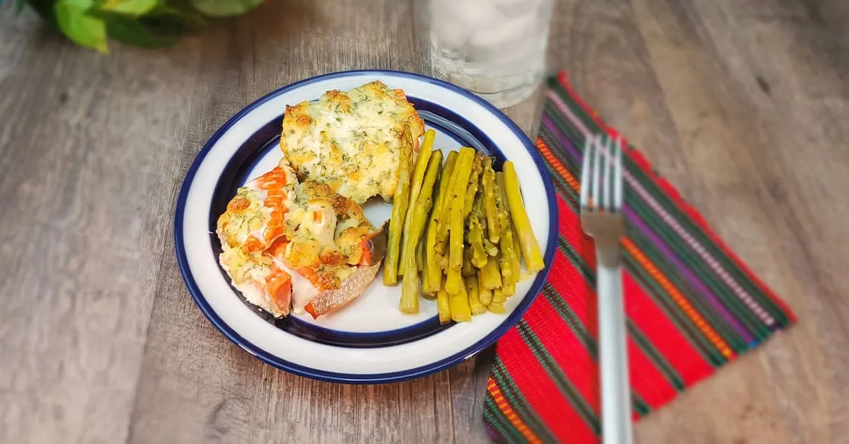 Parmesan And Parsley Crust Salmon