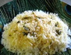 Parmesan Buttered Rice