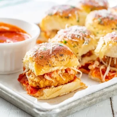 Parmesan Chicken Sliders