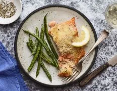 Parmesan Crusted &Amp; Baked Salmon