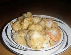 Parmesan Crusted Broiled Scallops