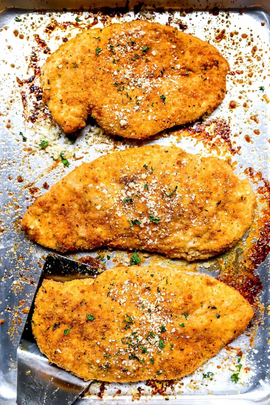 Parmesan Crusted Chicken Breasts