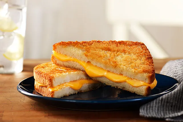 Parmesan Crusted Grilled Cheese Sandwich