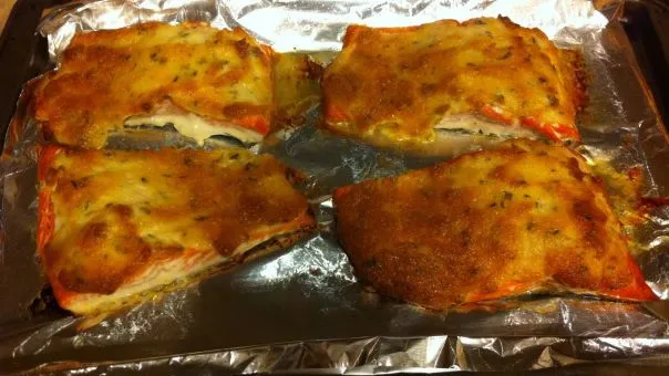 Parmesan Crusted Salmon