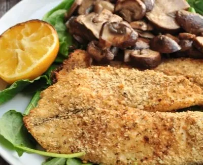 Parmesan Crusted Tilapia