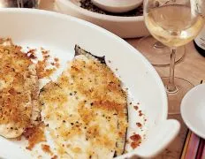 Parmesan-Herb Baked Flounder