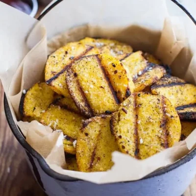 Parmesan Polenta For Grilling