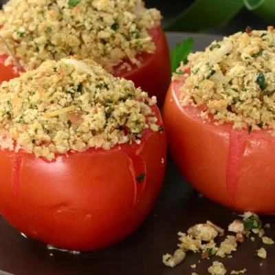 Parmesan Stuffed Tomatoes