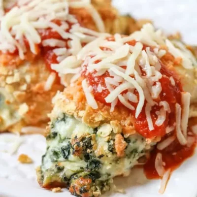 Parmesan And Spinach Stuffed Delight Recipe