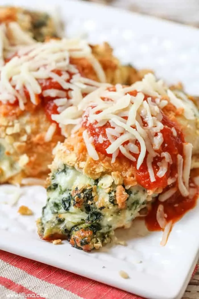 Parmesan and Spinach Stuffed Delight Recipe