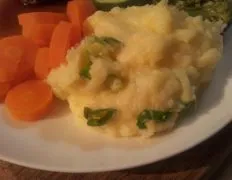 Parsley, Garlic, & Scallion Mashed Potatoes