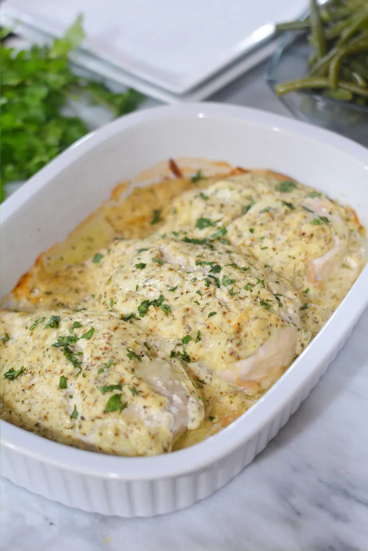 Parsley Parmesan Chicken Oamc