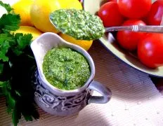 Parsley Pesto Useful For Many Dishes!