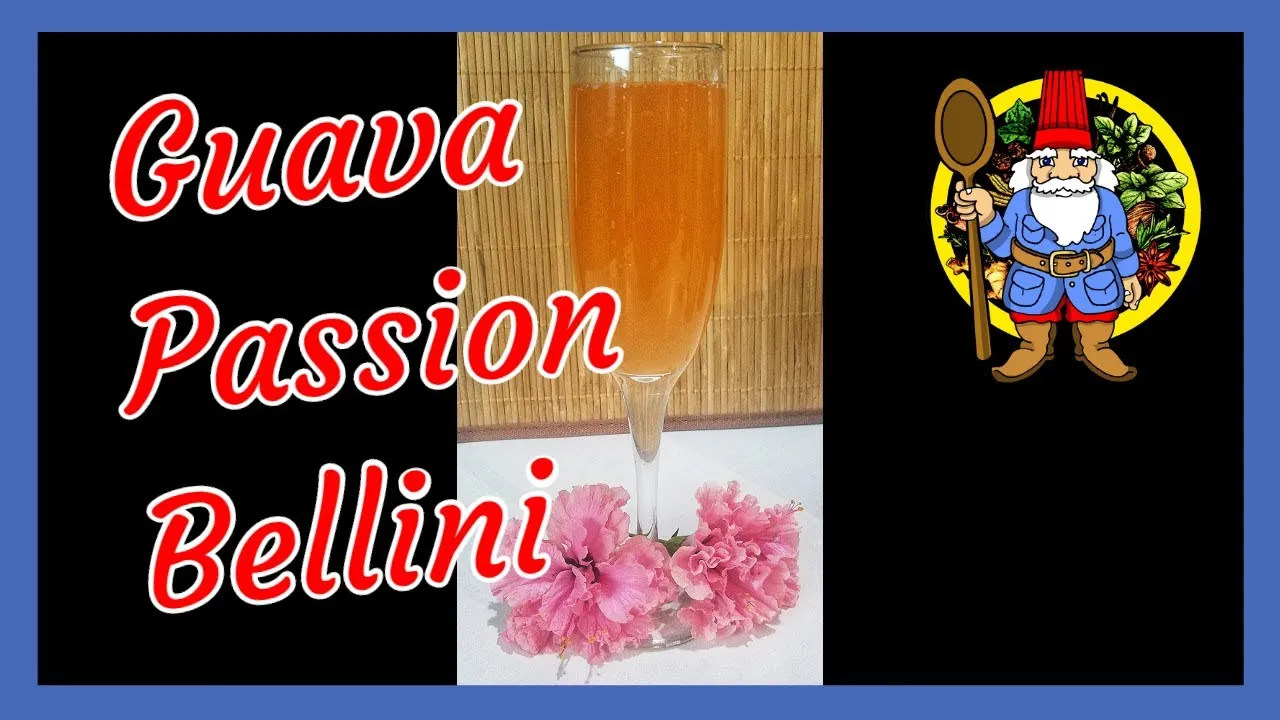 Passionfruit And Guava Bellinis