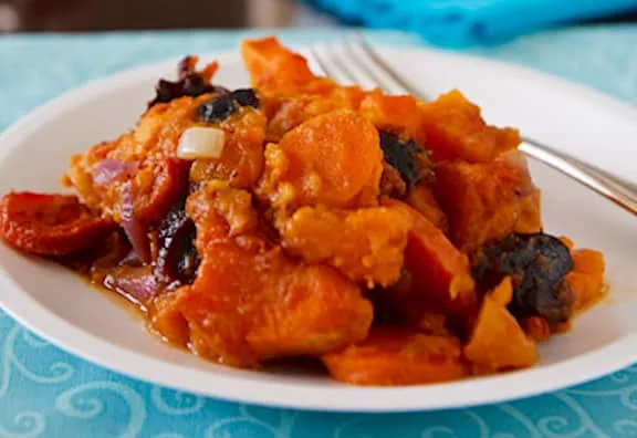 Passover Sweet Potato And Prune Casserole