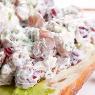 Pasta And Black Walnut Fruit Salad