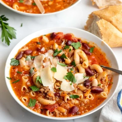 Pasta E Fagioli Casserole