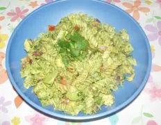 Pasta Salad With Avocado Dressing