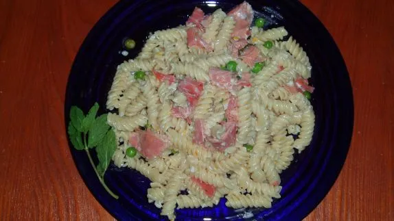 Pasta With Prosciutto In A Lemon Cream