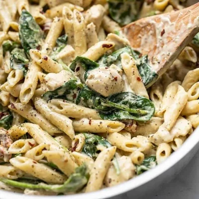 Pasta With Spinach Pesto