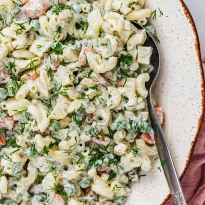 Pasta With Turkish Yogurt Sauce