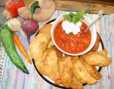 Pasteis De Carne Fried Pastries With Meat Filling