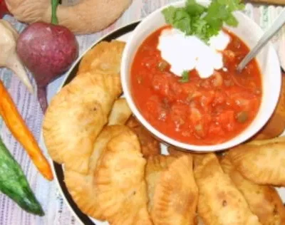 Pasteis De Carne - Fried Pastries With Meat Filling