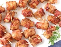 Paula Deen-Inspired Honey-Glazed Chicken And Bacon Bites