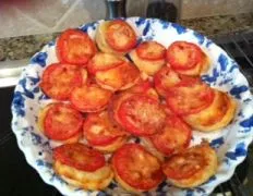 Paula Deens Cheesy Tomato Tartlets