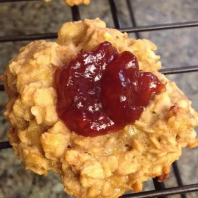 Pb &Amp; J Healthy Oatmeal Cookies