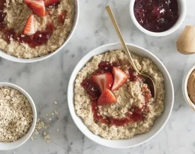 Pb &Amp; J Oatmeal