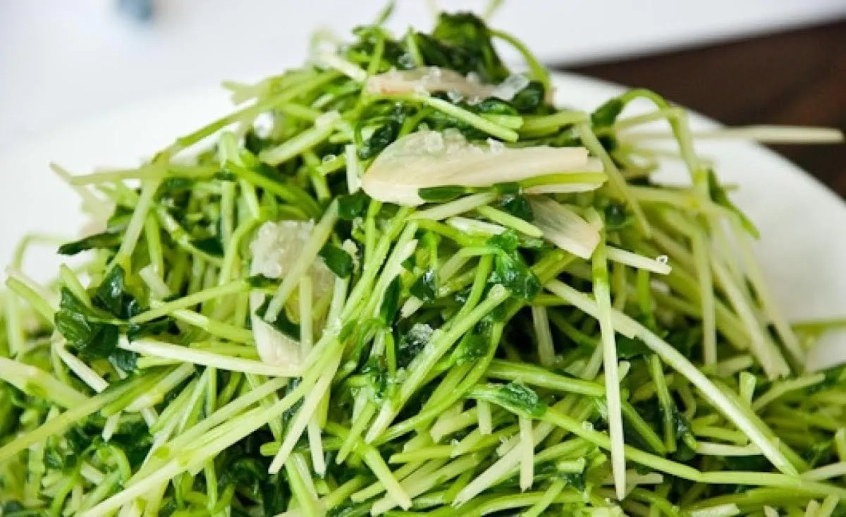 Pea Shoots Stir Fried Pea Shoots Chow Dau Miu