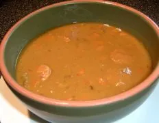 Pea Soup With Sausage -Crock Pot