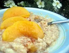 Peach Oatmeal