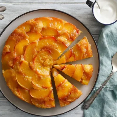 Peach Upside Down Cake