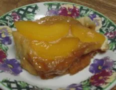 Peach Upside- Down French Toast