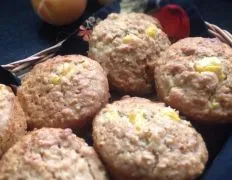 Peach Yogurt Muffins