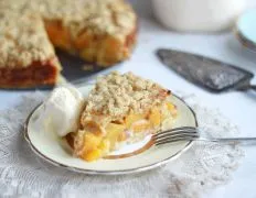 Peaches & Cream Pie