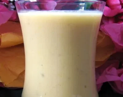 Peachy Banana Smoothie