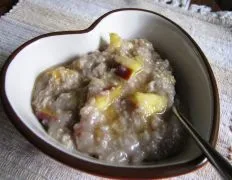 Peachy-Licious Oatmeal