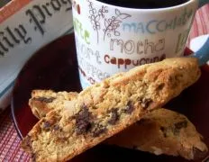 Peanut Butter And Chocolate Biscotti