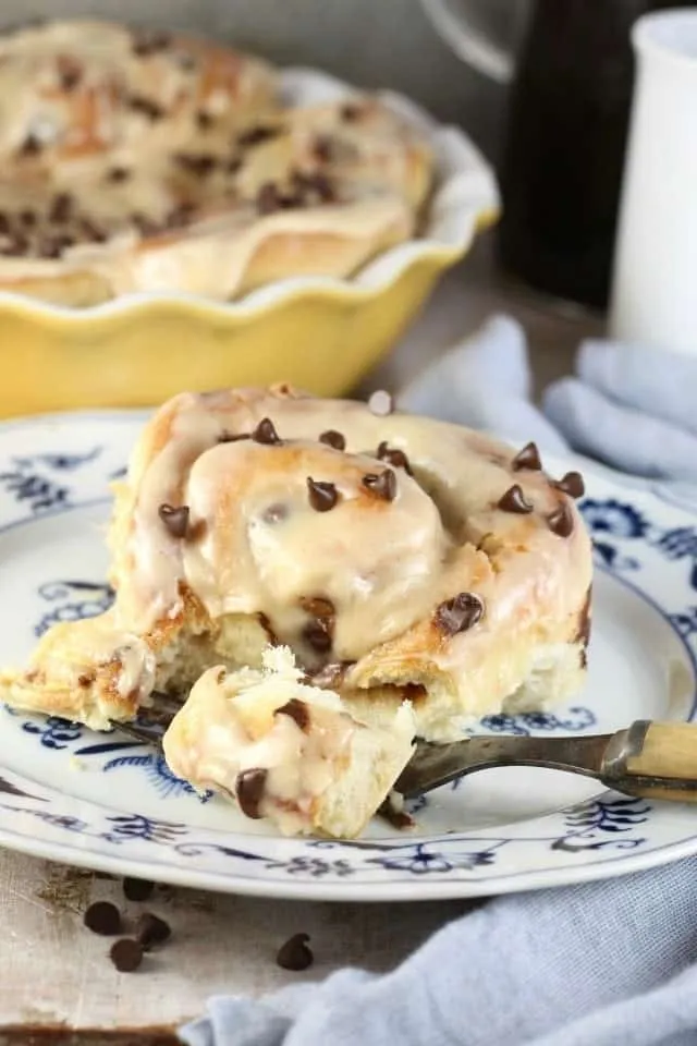 Peanut Butter And Chocolate Rolls