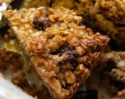 Peanut-Butter Granola Bars