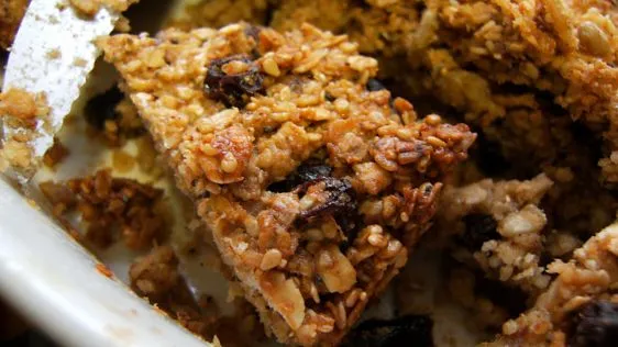 Peanut-Butter Granola Bars