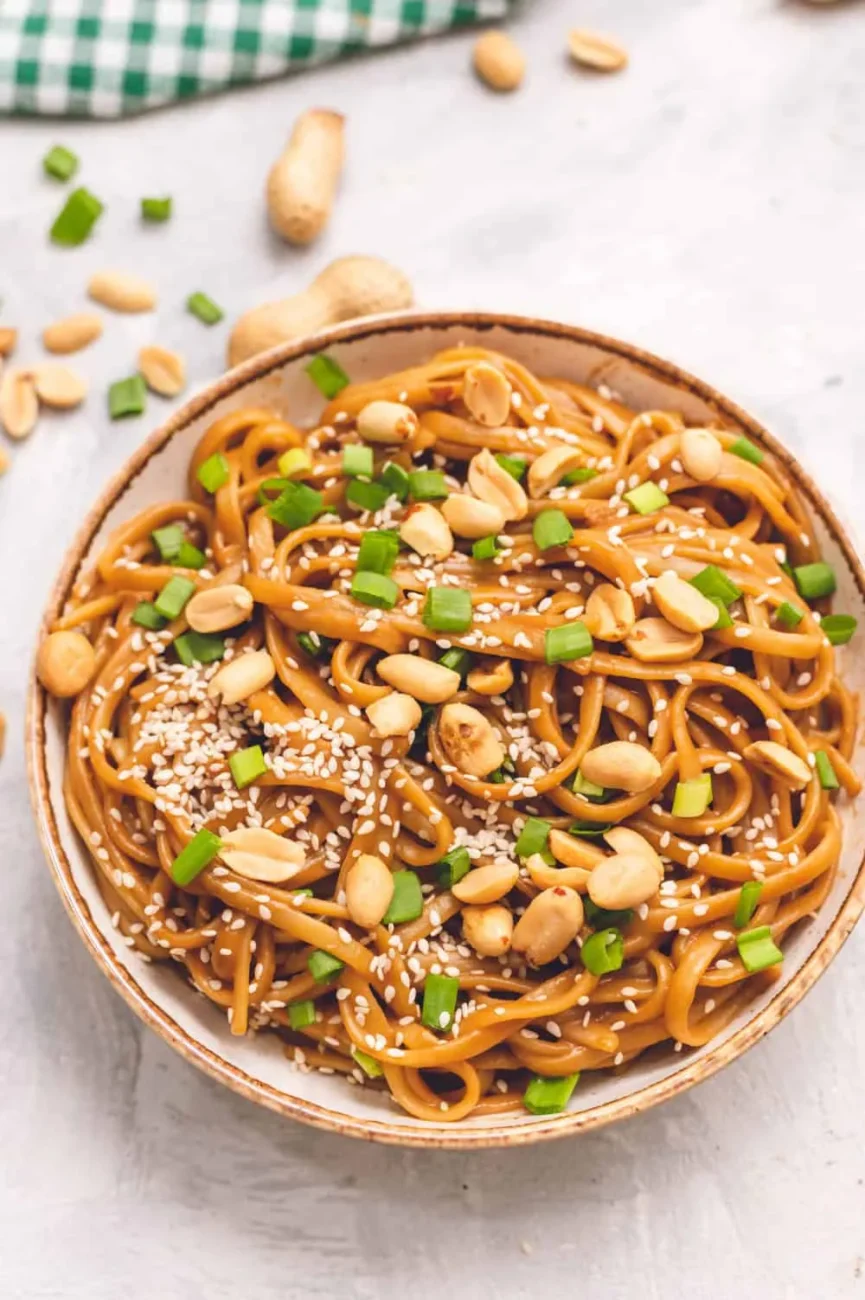 Peanut Butter Sesame Noodles