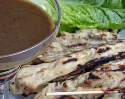 Peanut-Glazed Chicken Skewers: A Sweet &Amp; Savory Delight