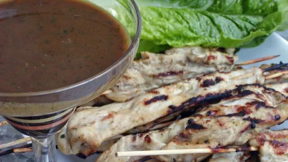 Peanut-Glazed Chicken Skewers: A Sweet & Savory Delight