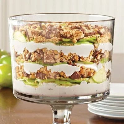 Peanutty Apple Trifle Dessert