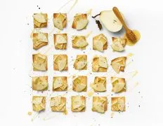 Pear And Brie Pita Poppers